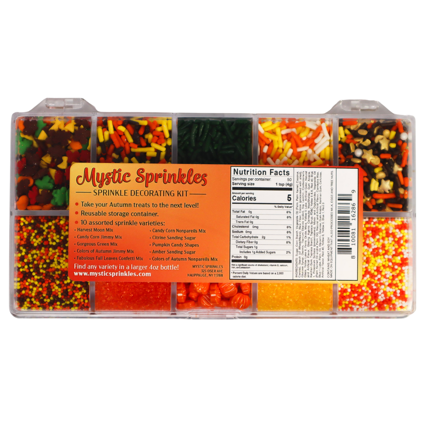 Sweater Weather Sprinkle Decorating Kit 7.1oz