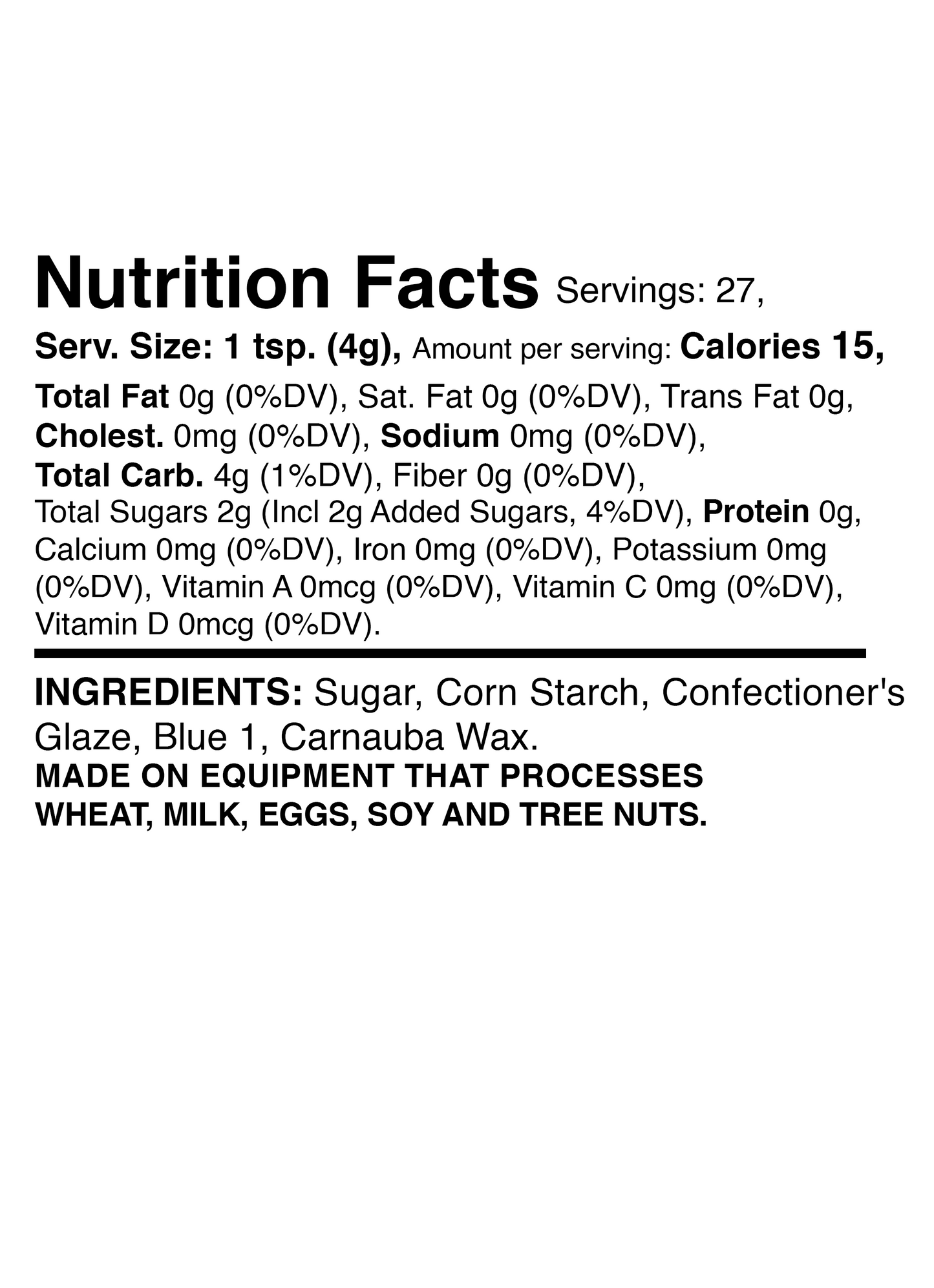 Better In Blue Nonpareils 3.8oz Bottle