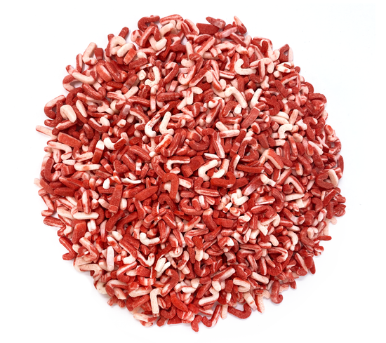 Peppermint Flavored Candy Cane Sprinkles 2.4 oz.