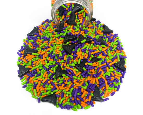 Fright Night Witches Hats Sprinkle Mix 3.8oz