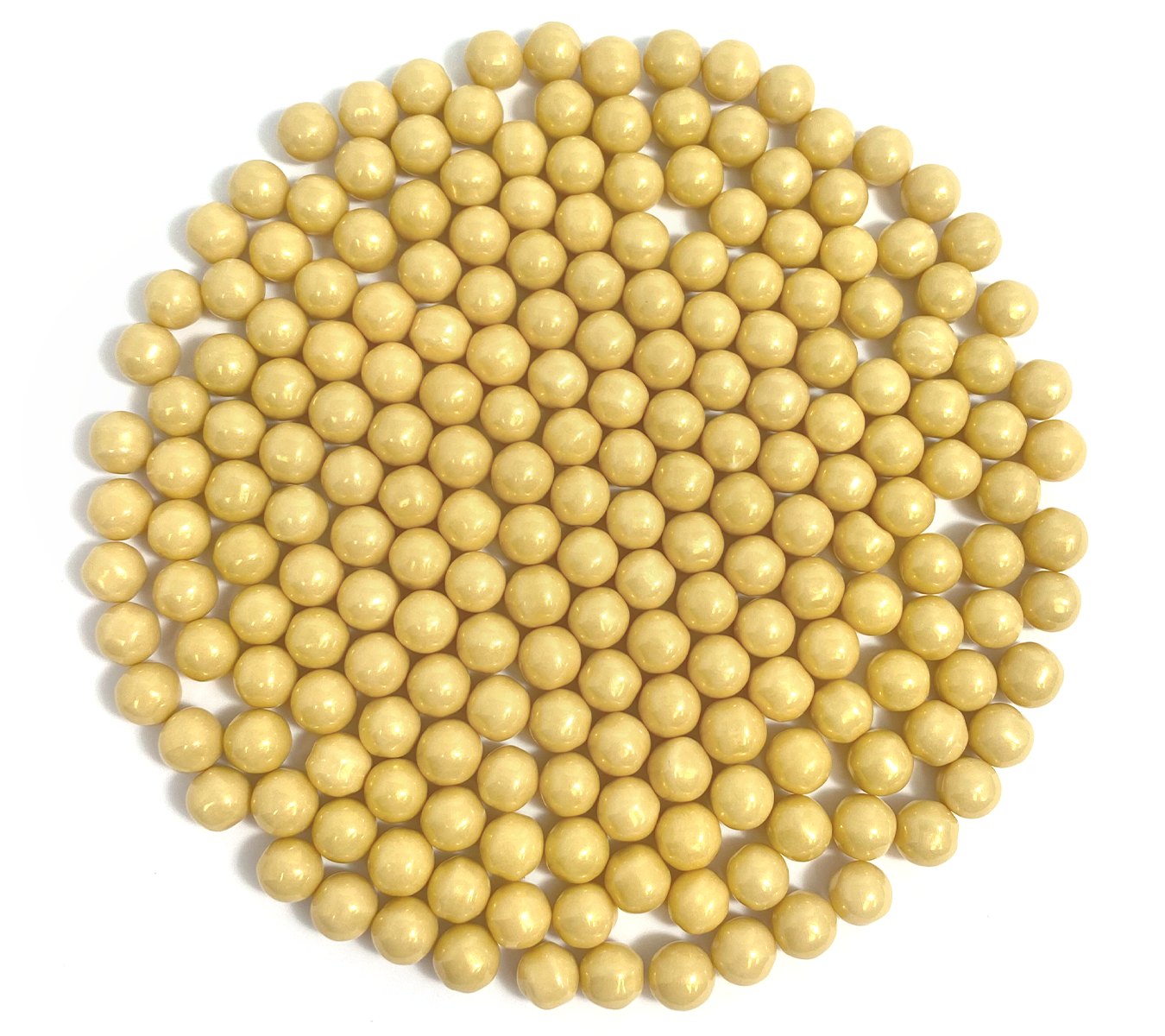 Glimmering Gold 6mm Sugar Pearls 3.6oz