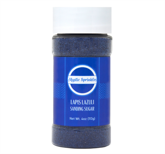 Lapis Lazuli - Navy Blue Sanding Sugar 4oz