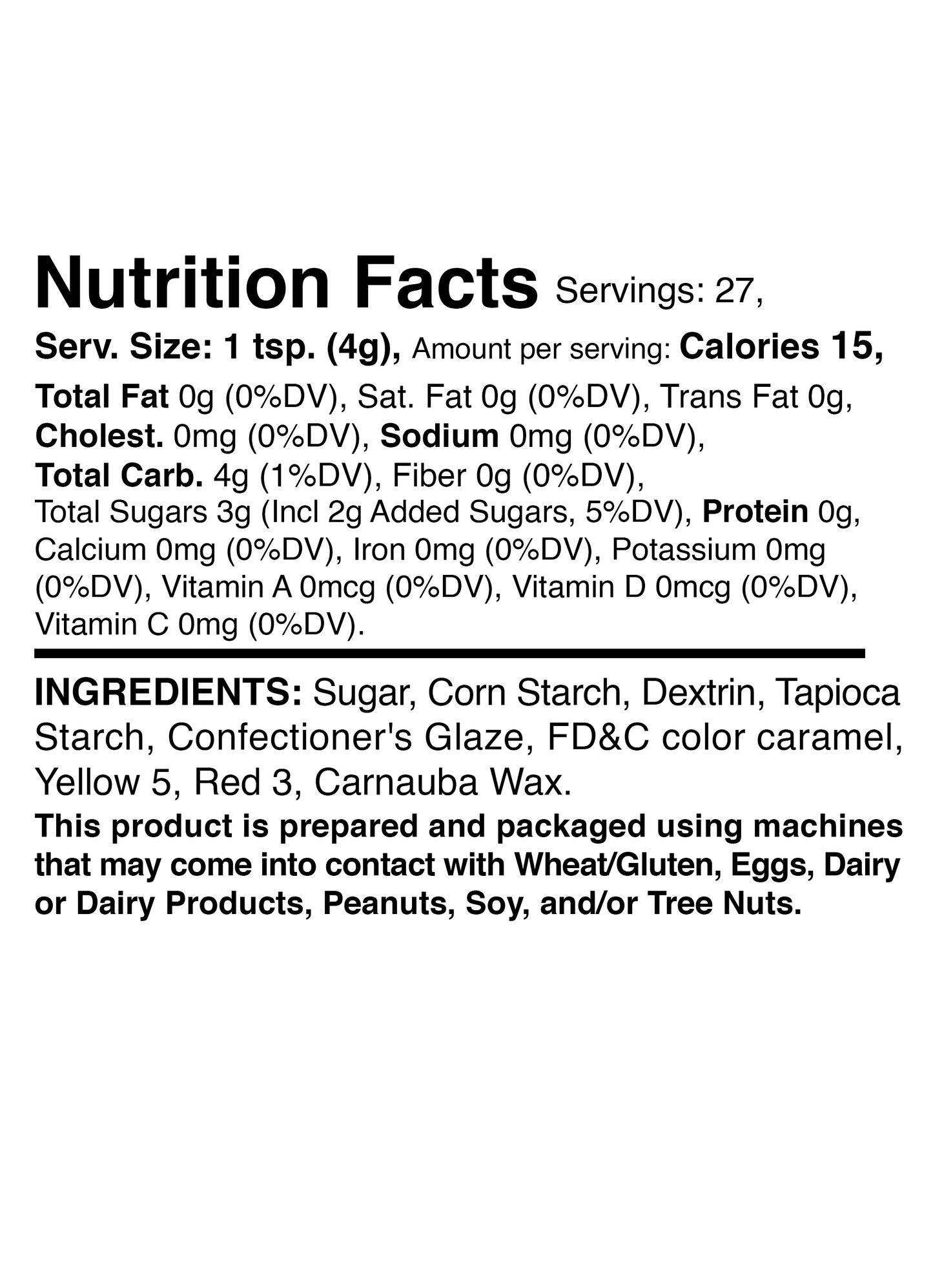 Midnight Pumpkin Nonpareils Mix 3.8oz Bottle