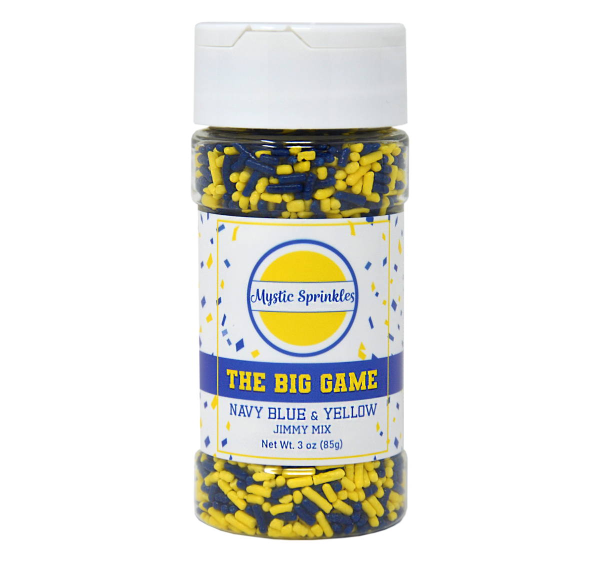 The Big Game: Navy Blue & Yellow Jimmy Mix 3oz Bottle