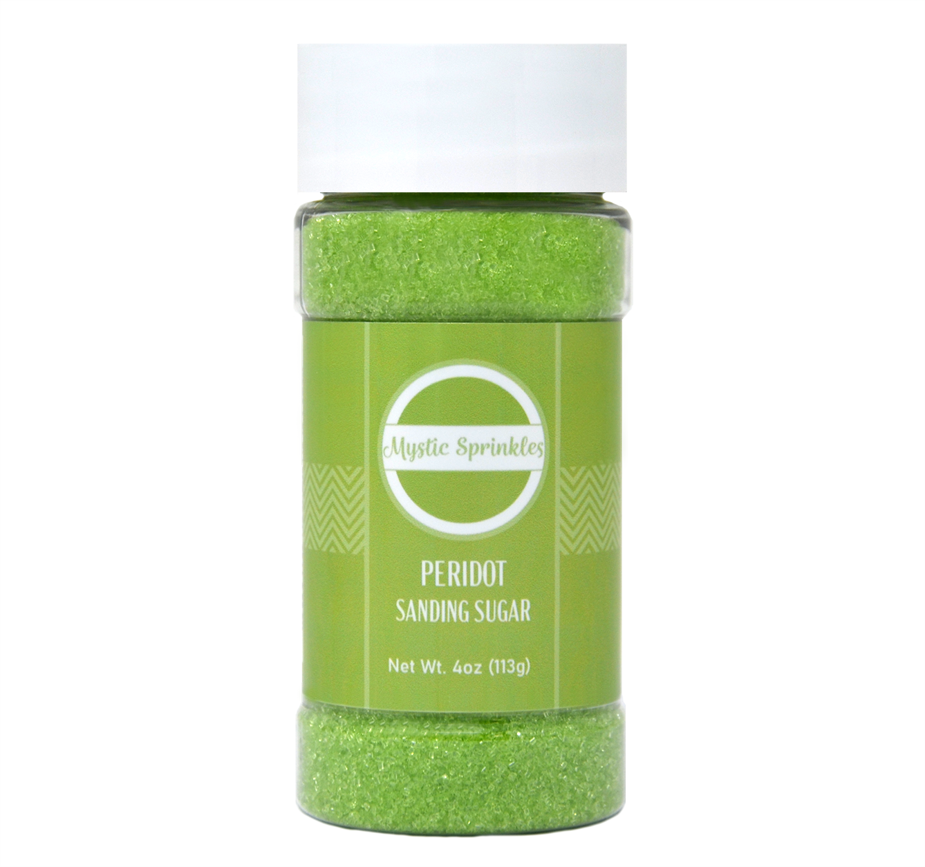 Peridot - Bright Green Sanding Sugar 4oz