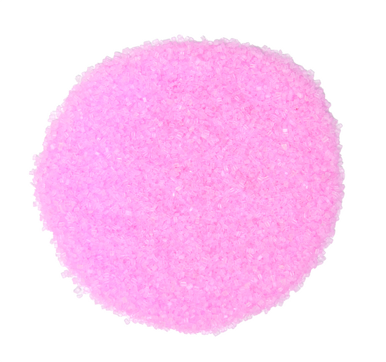 Rose Quartz - Pink Sugar Crystals 4.2oz Bottle