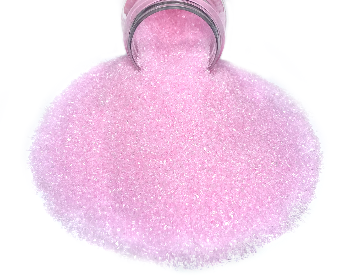 Rose Quartz Pink Sanding Sugar 4oz Mystic Sprinkles