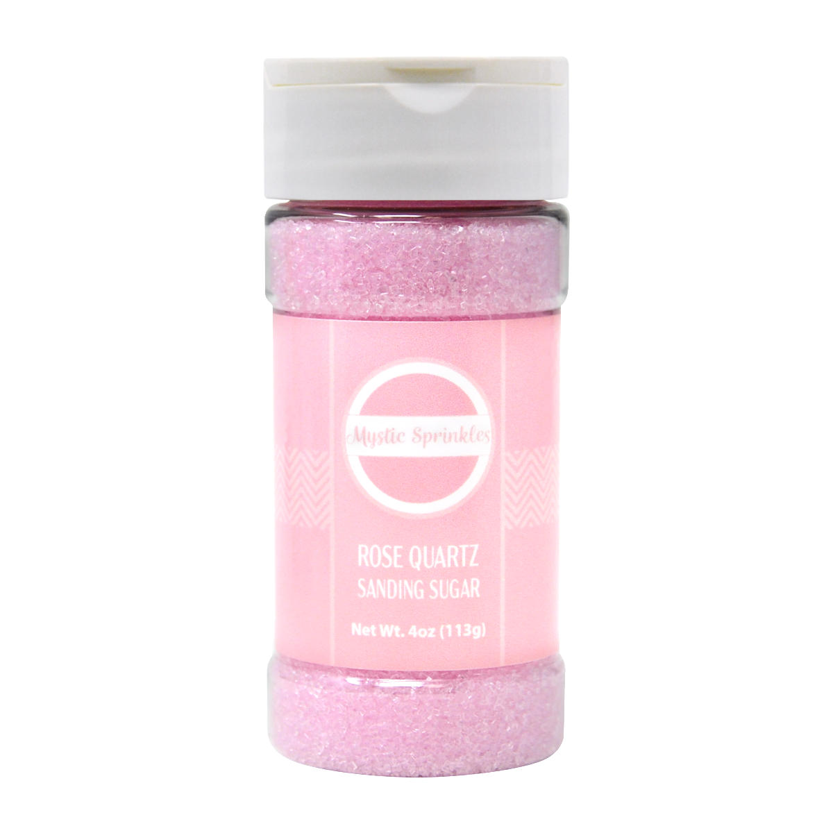 Rose Quartz - Pink Sanding Sugar 4oz