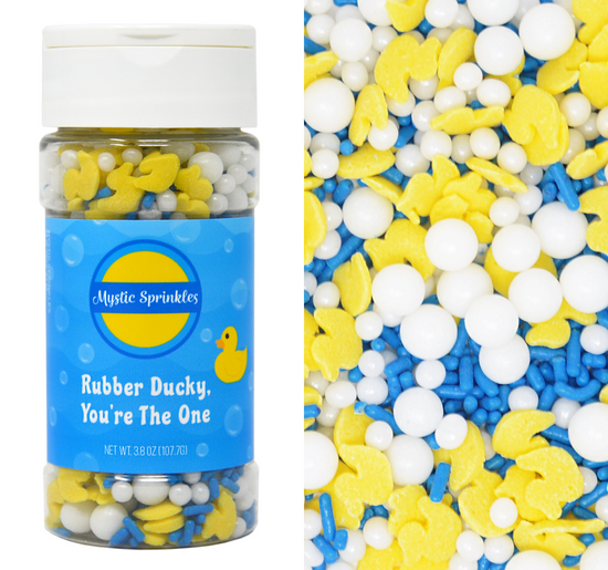 Rubber Ducky, You're the One! Sprinkle Mix 3.8oz Bottle