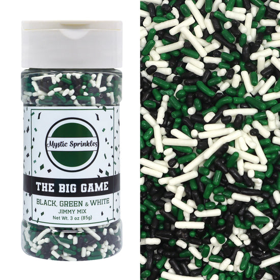 The Big Game: Black, Green & White Jimmy Mix 3oz Bottle