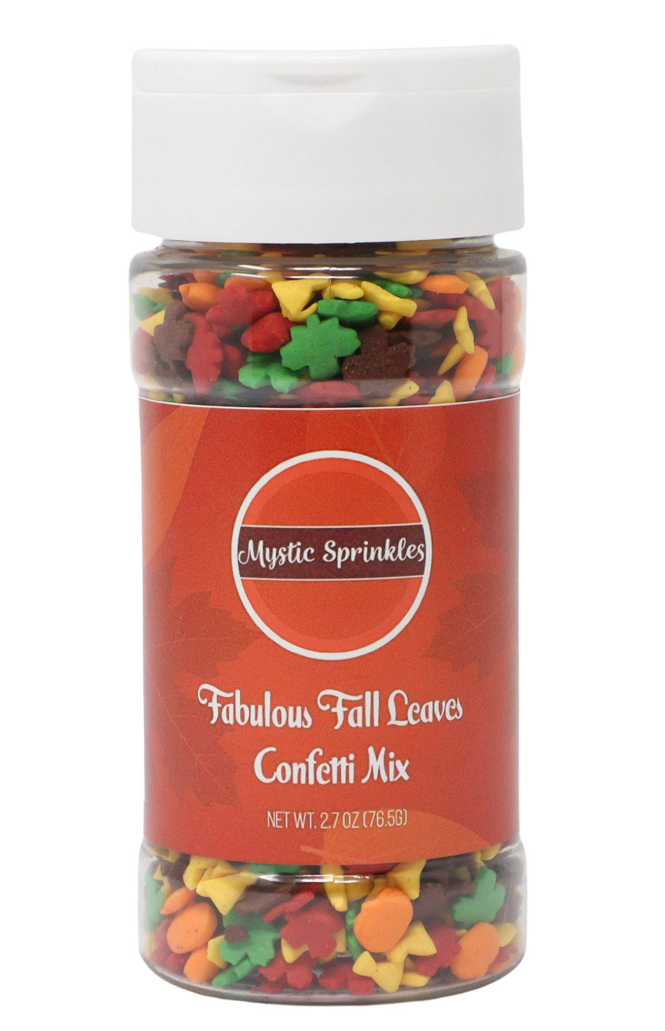Fabulous Fall Leaves Confetti Mix 2.7oz Bottle