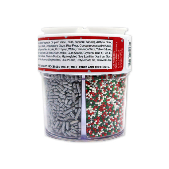 A Classic Christmas in Silver Petite Sprinkle Assortment 4oz
