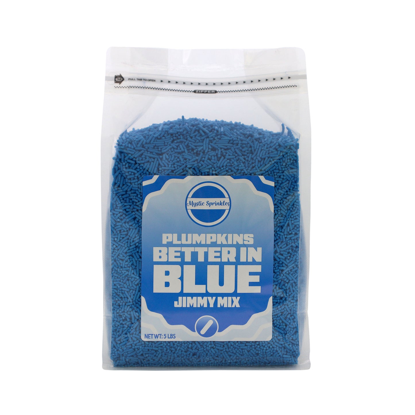 Plumpkins - Better In Blue Jimmies 5lb Bulk Bag