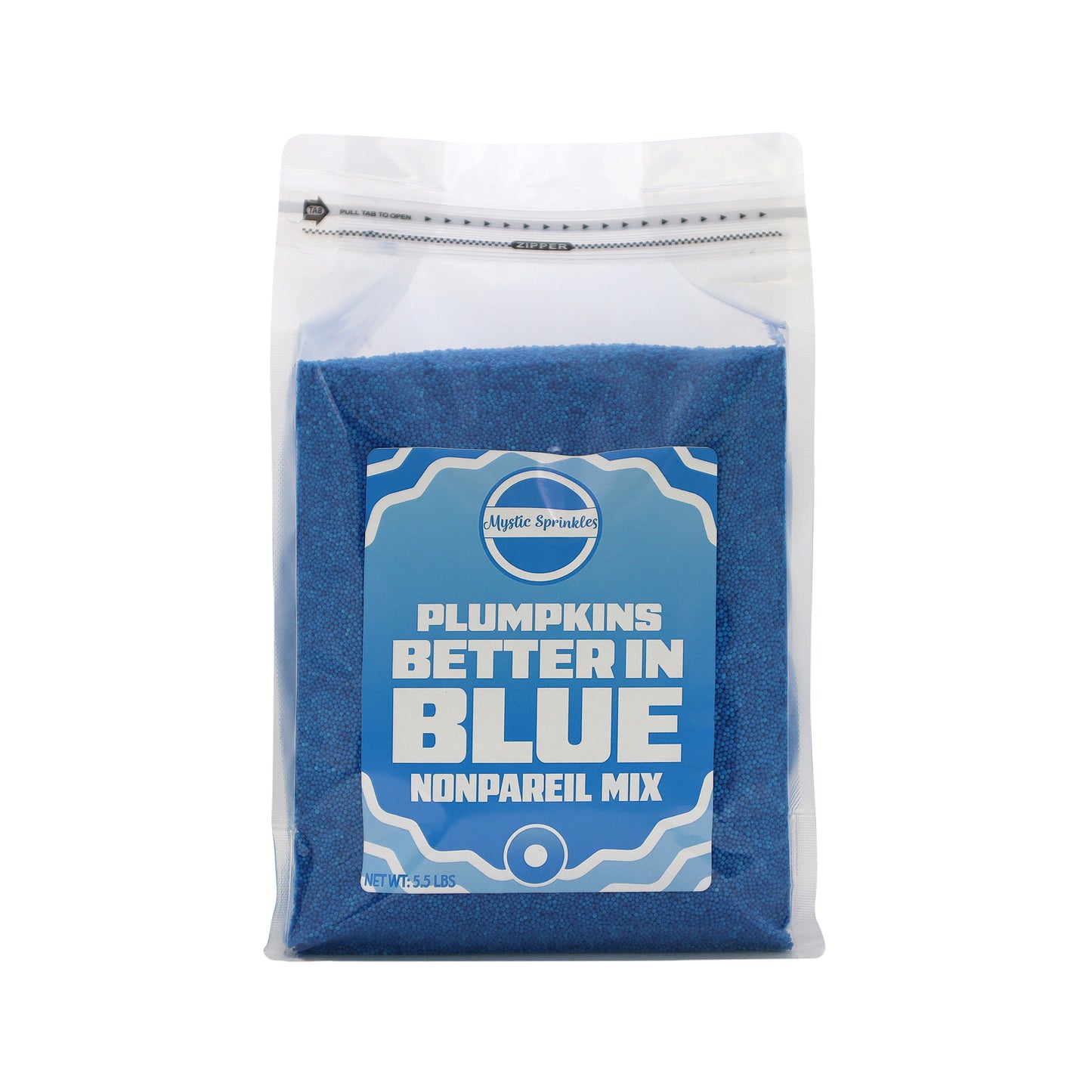 Plumpkins - Better In Blue Nonpareils 5.5lbs Bulk Bag