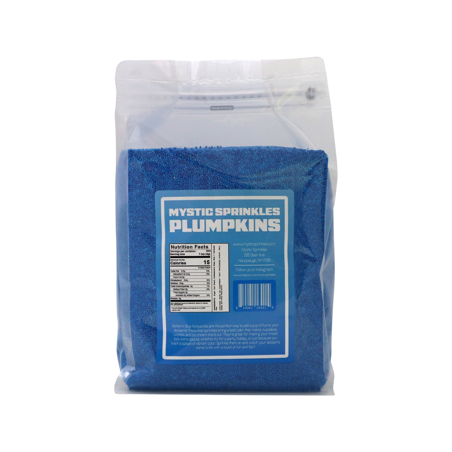 Plumpkins - Better In Blue Nonpareils 5.5lbs Bulk Bag
