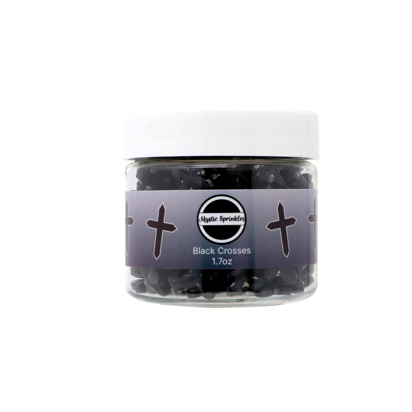 Candy Shapes Black Crosses