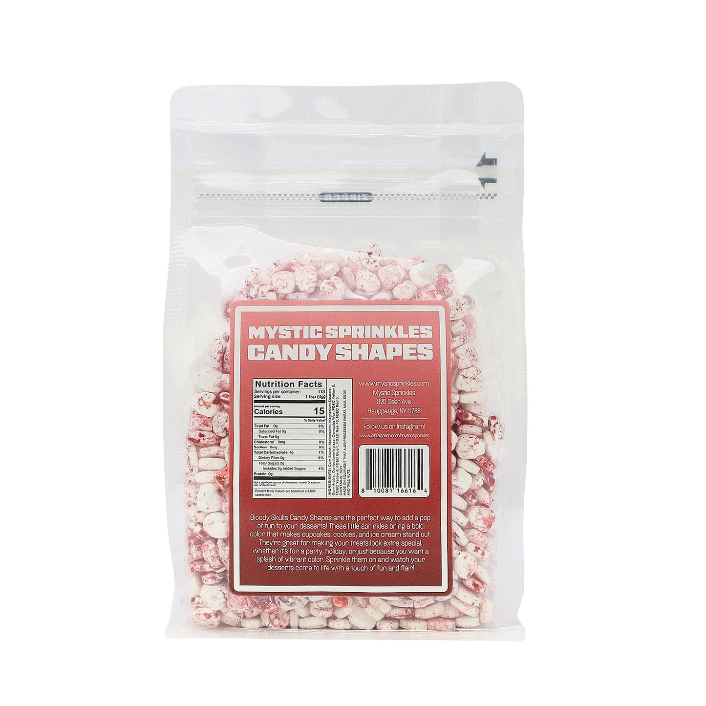 Candy Shapes Bloody Skulls 1.8oz