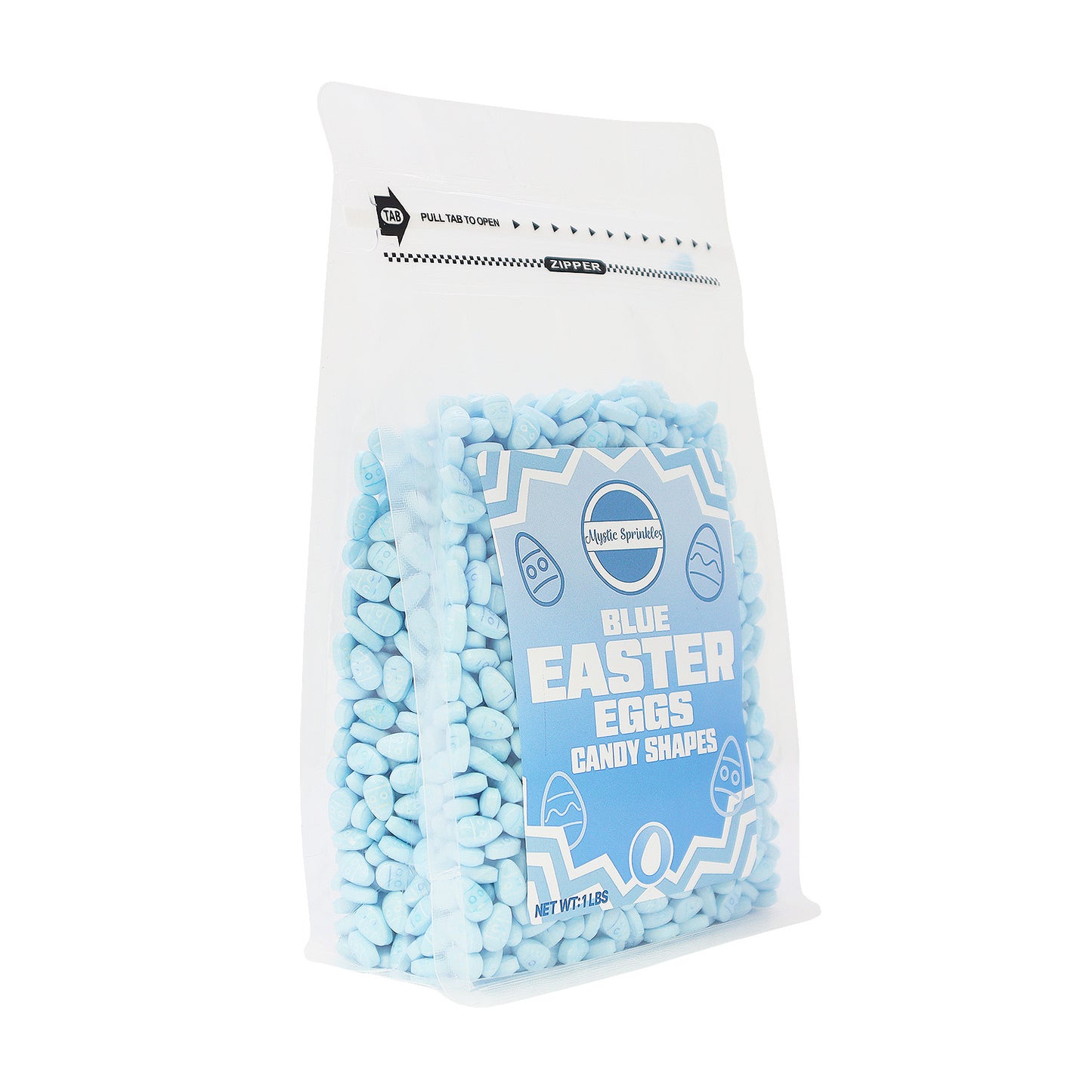 Candy Shapes Blue Easter Eggs 2oz