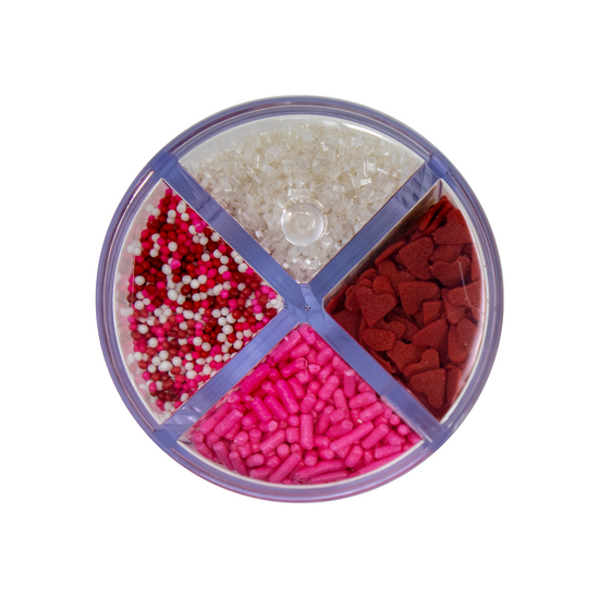 Load image into Gallery viewer, Lot&amp;#39;s of Hearts Petite Sprinkle Assortment 3.6oz

