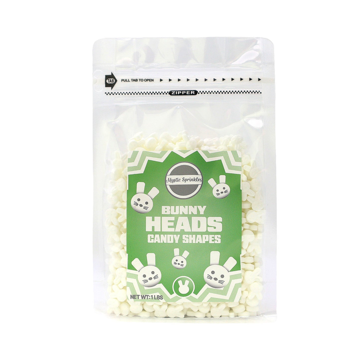 Candy Shapes Bunny Heads 2oz