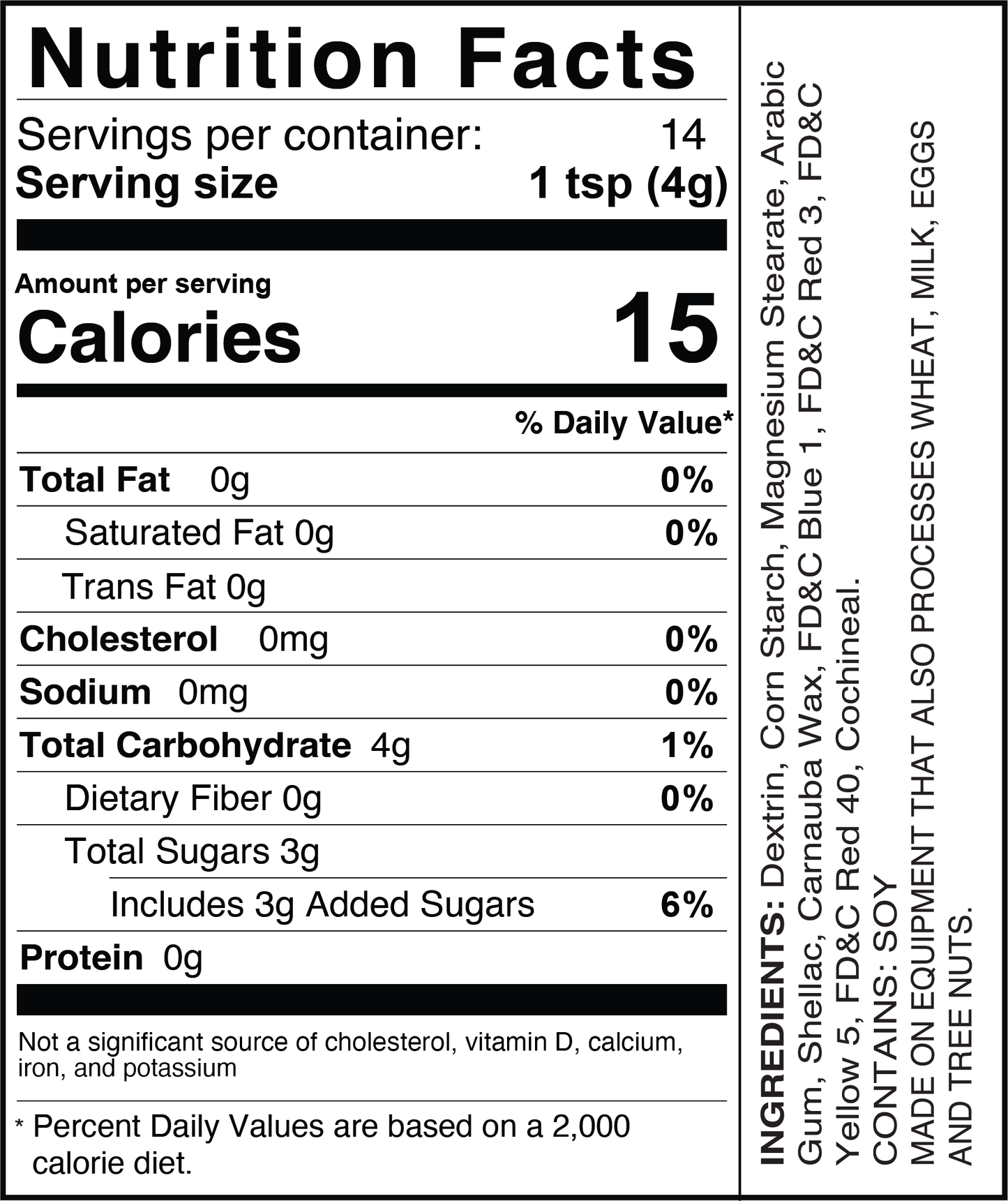 Candy Shapes Easter Egg Mix 2oz