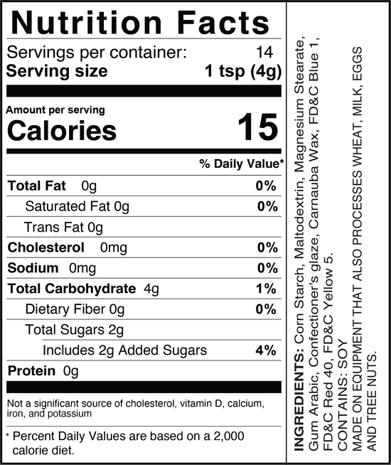 Candy Shapes Grey Cats 2oz
