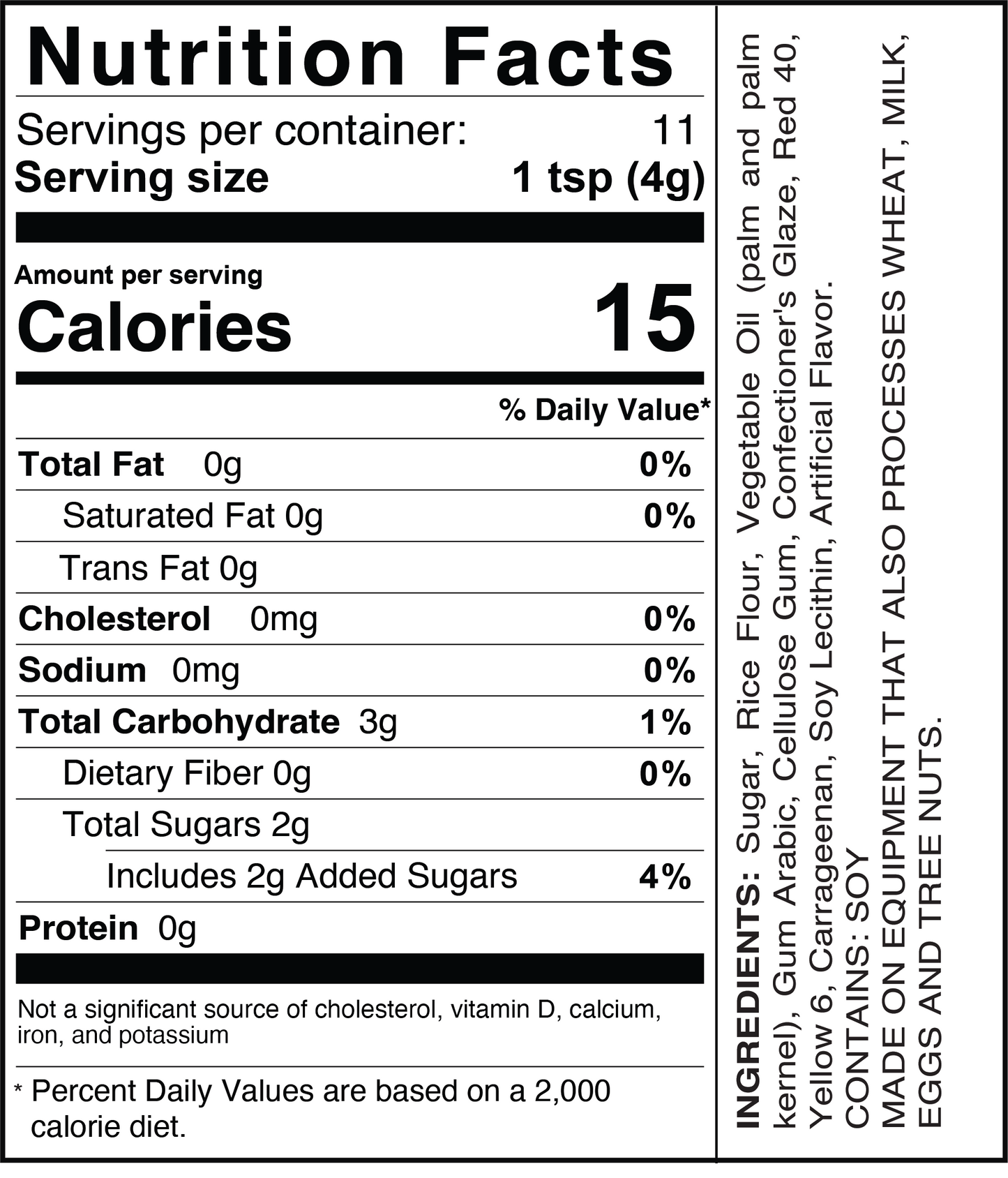 Candy Shapes Jumbo Red Hearts 1.5oz