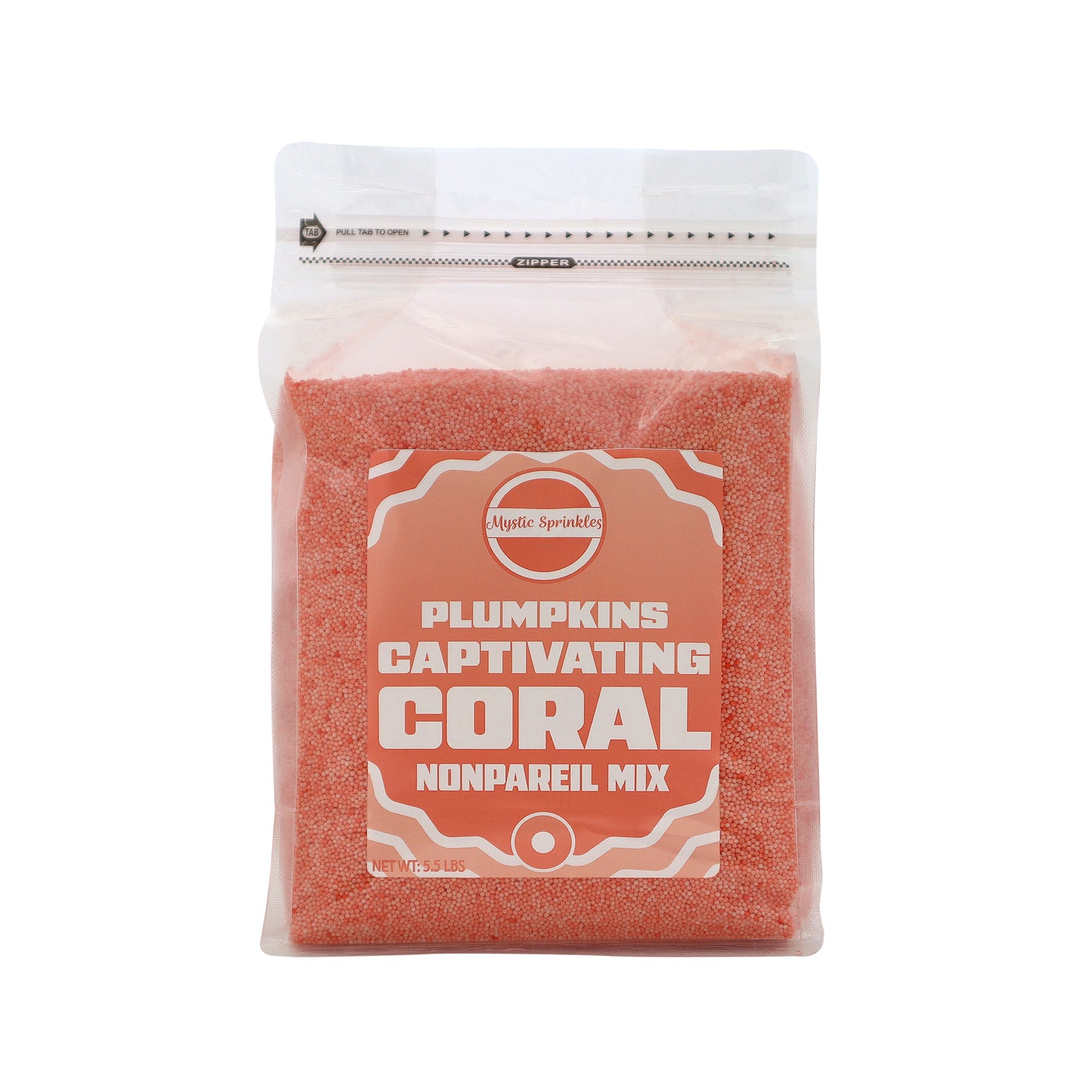 Plumpkins - Captivating Coral Nonpareils 5.5lbs Bulk Bag