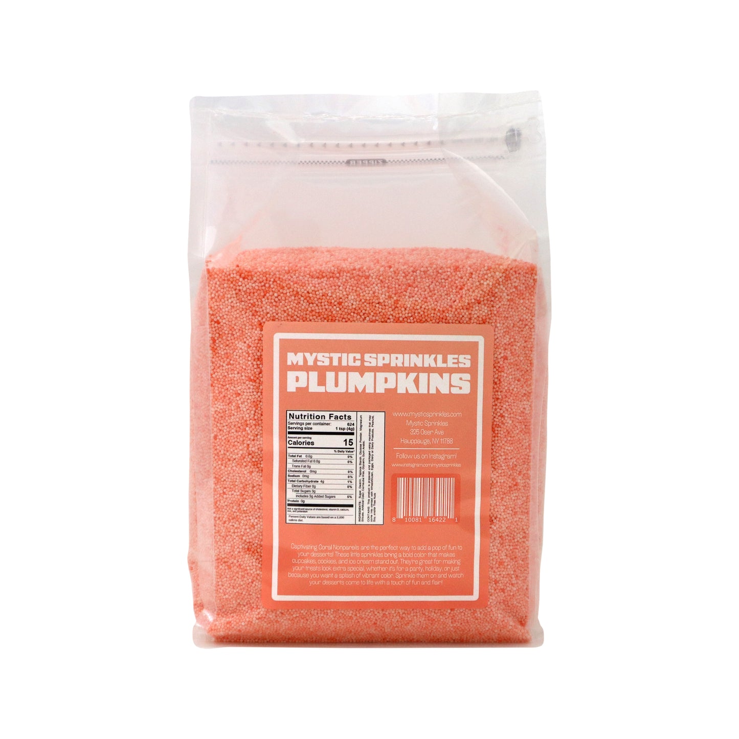 Plumpkins - Captivating Coral Nonpareils 5.5lbs Bulk Bag