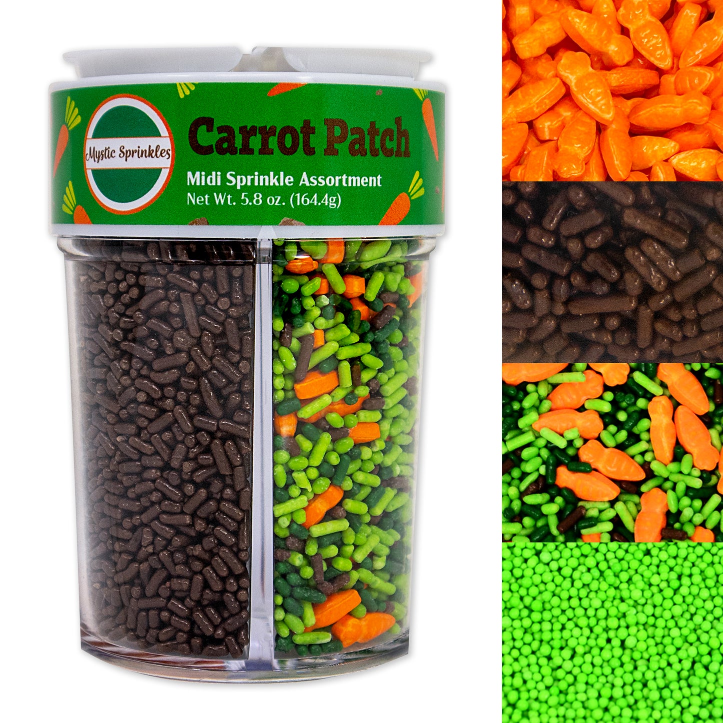 Carrot Patch Midi Sprinkle Assortment 5.8oz