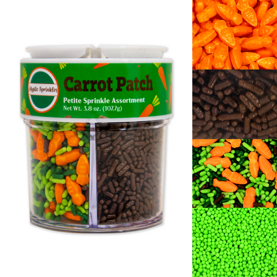 Carrot Patch Petite Sprinkle Assortment 3.8oz