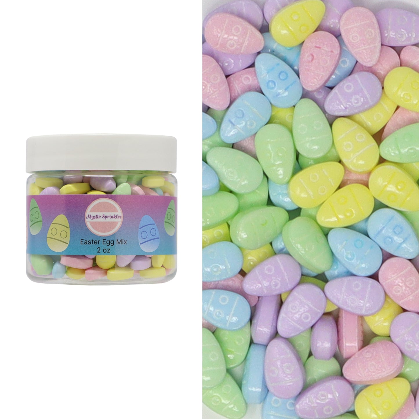 Candy Shapes Easter Egg Mix 2oz