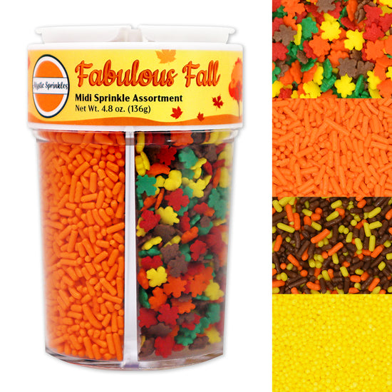 Fabulous Fall Midi Sprinkle Assortment 4.8oz