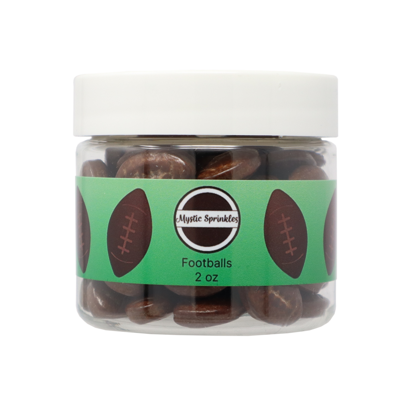 Candy Shapes Footballs 2oz
