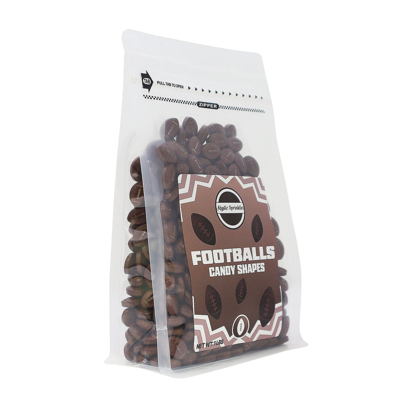 Candy Shapes Footballs 2oz