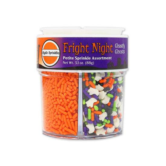 Fright Night Ghastly Ghosts Petite Sprinkle Assortment 3.1oz