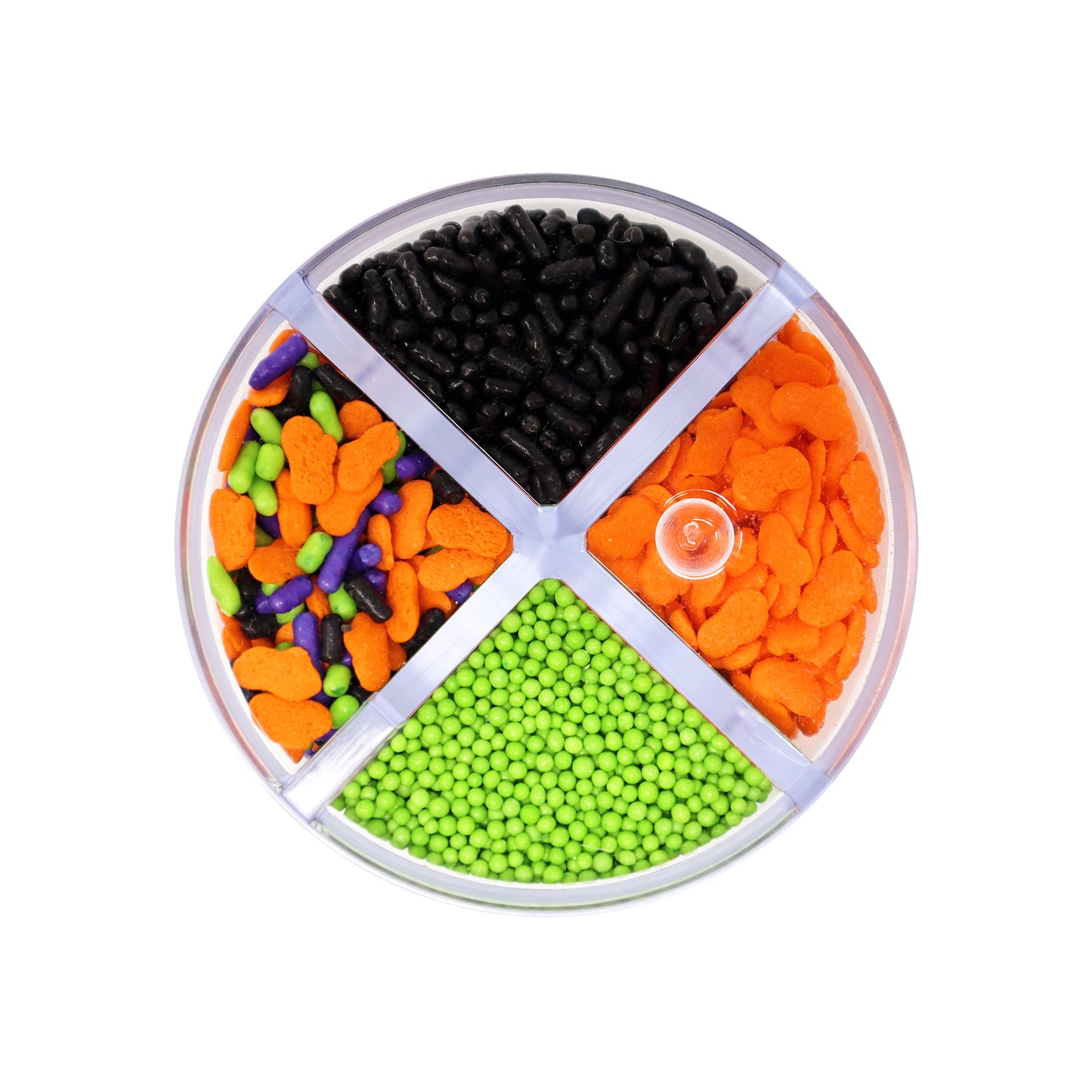 Load image into Gallery viewer, Fright Night Petrified Pumpkins Midi Sprinkle Assortment 4.9oz
