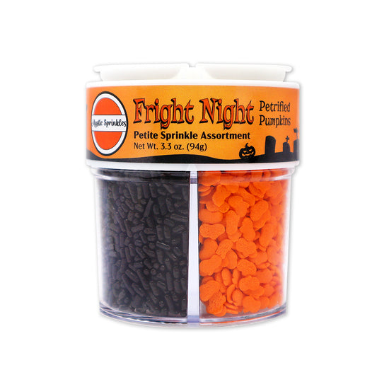 Fright Night Petrified Pumpkins Petite Sprinkle Assortment 3.3oz