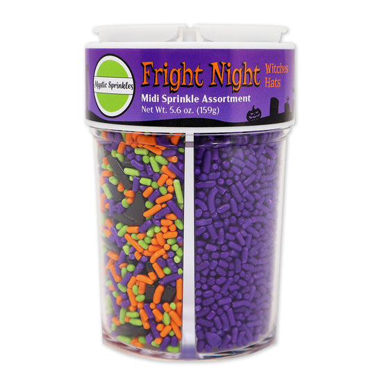 Fright Night Witches Hats Midi Sprinkle Assortment 5.6oz