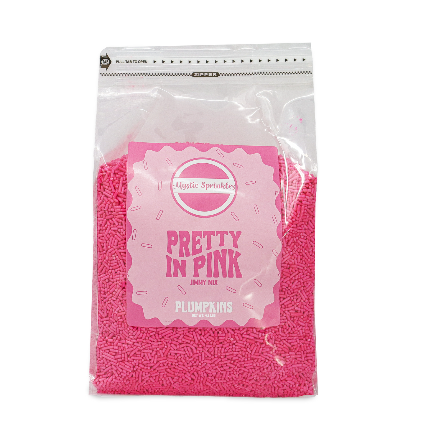 Plumpkins - Pretty In Pink Jimmies 4.2lbs Bulk Bag