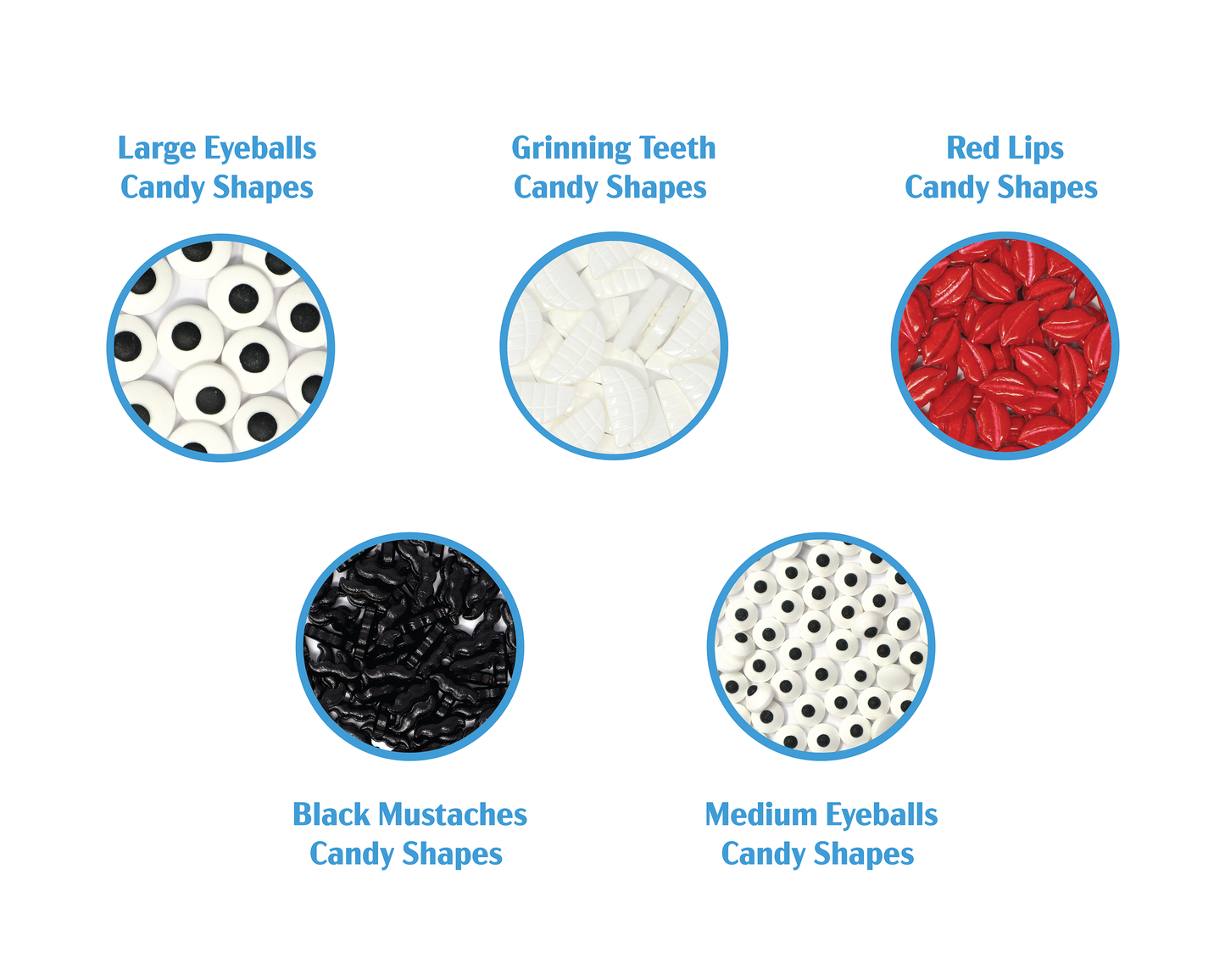 Make A Face Cupcake Kits - Funny Face 2.5oz