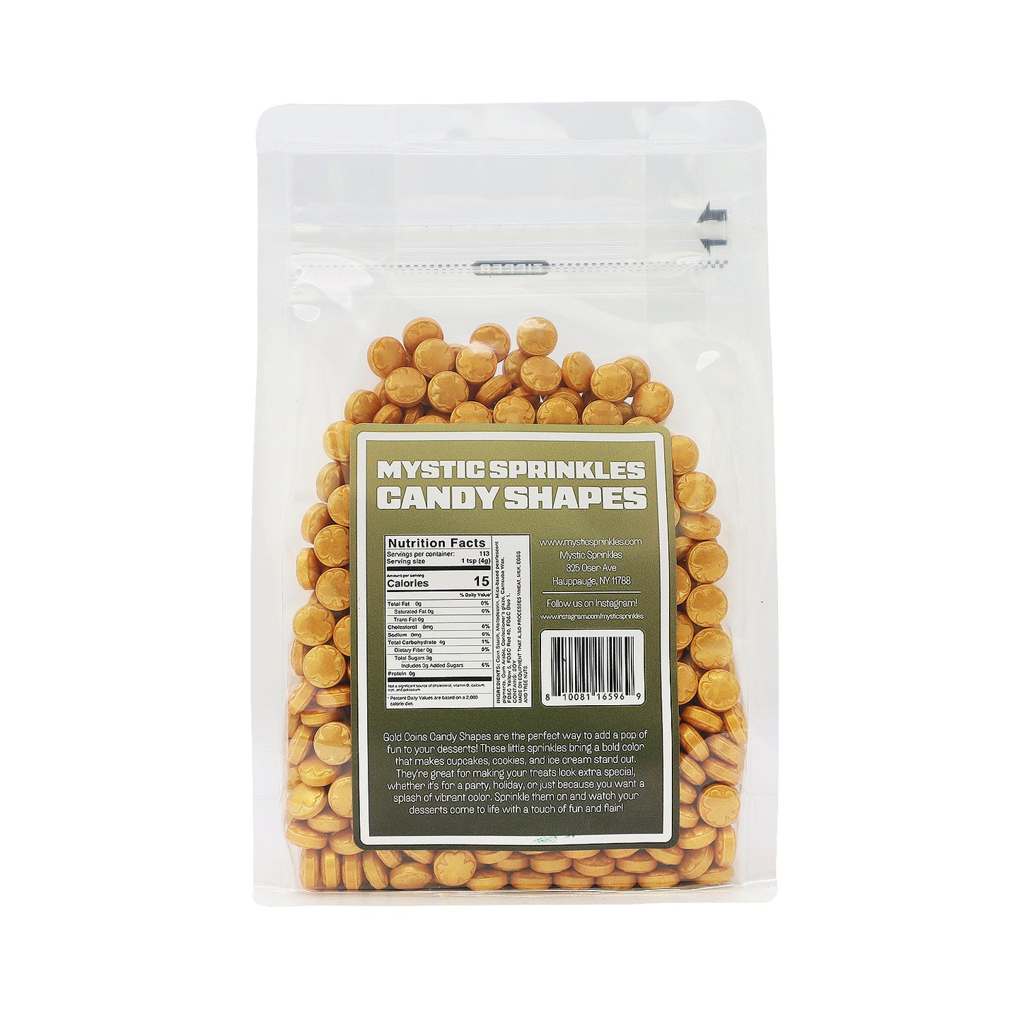 Candy Shapes Gold Coins 2oz