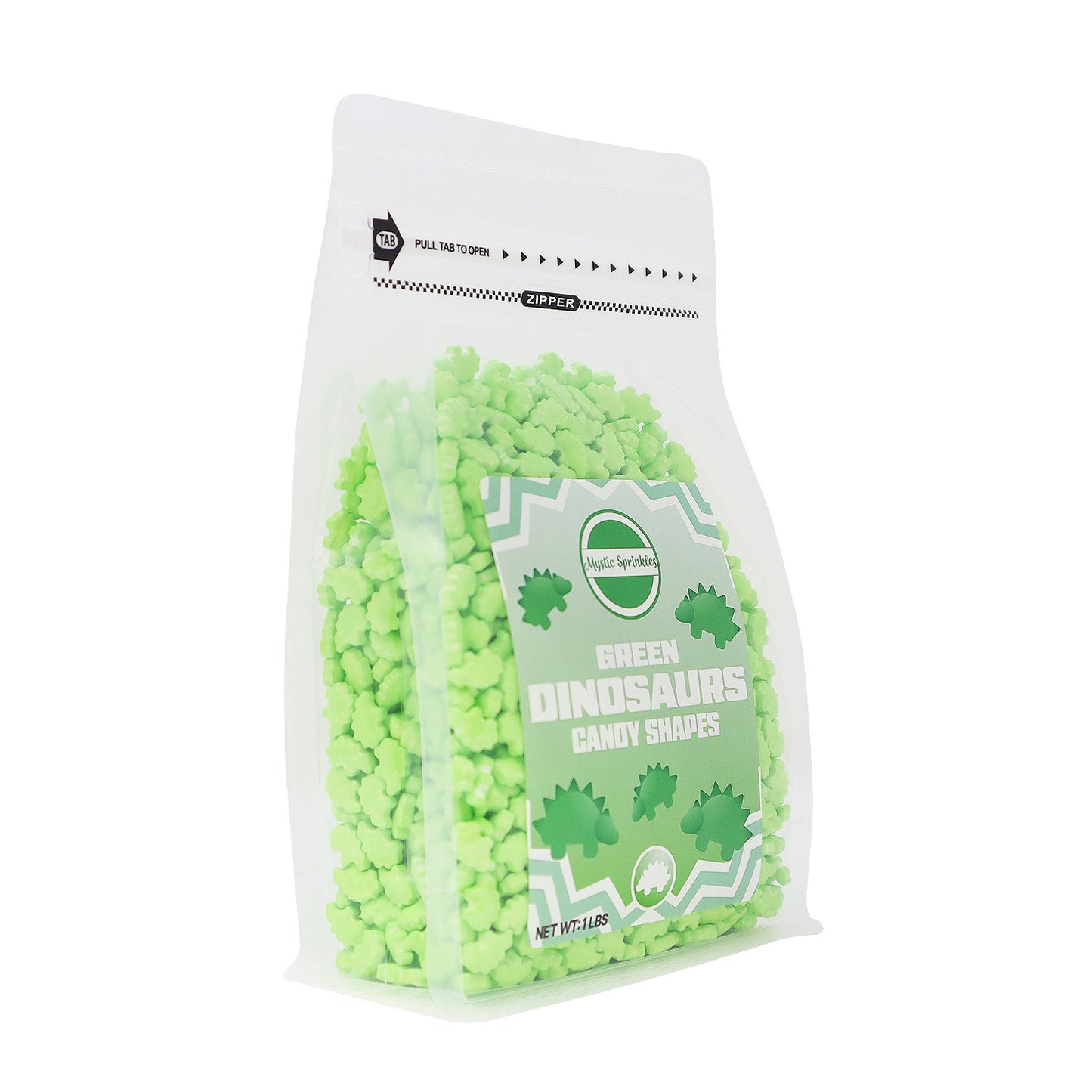 Candy Shapes Green Dinosaurs 2oz