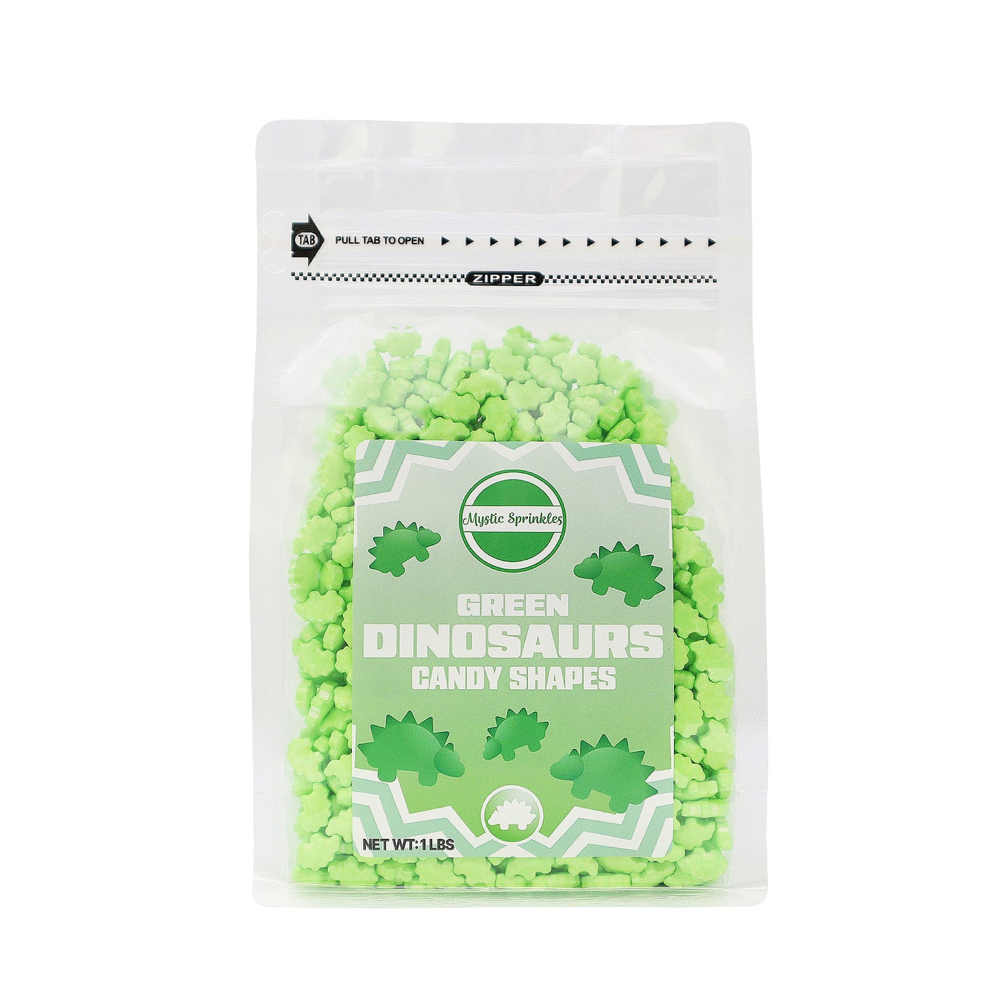 Candy Shapes Green Dinosaurs 2oz