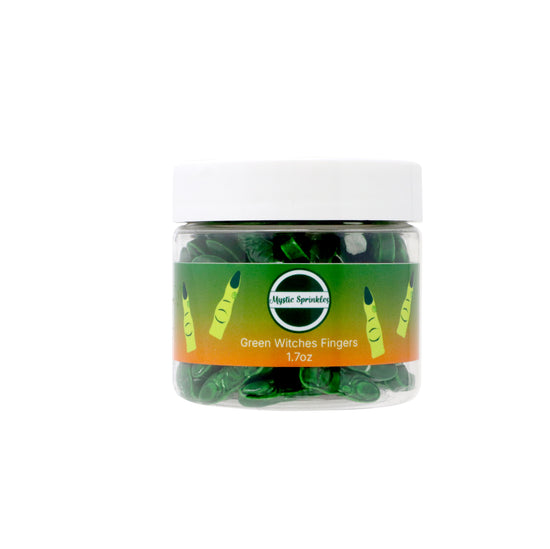 Candy Shapes Green Witches Fingers