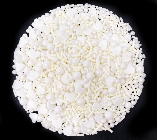 Happily Ever After in White Sprinkle Mix 3.8oz