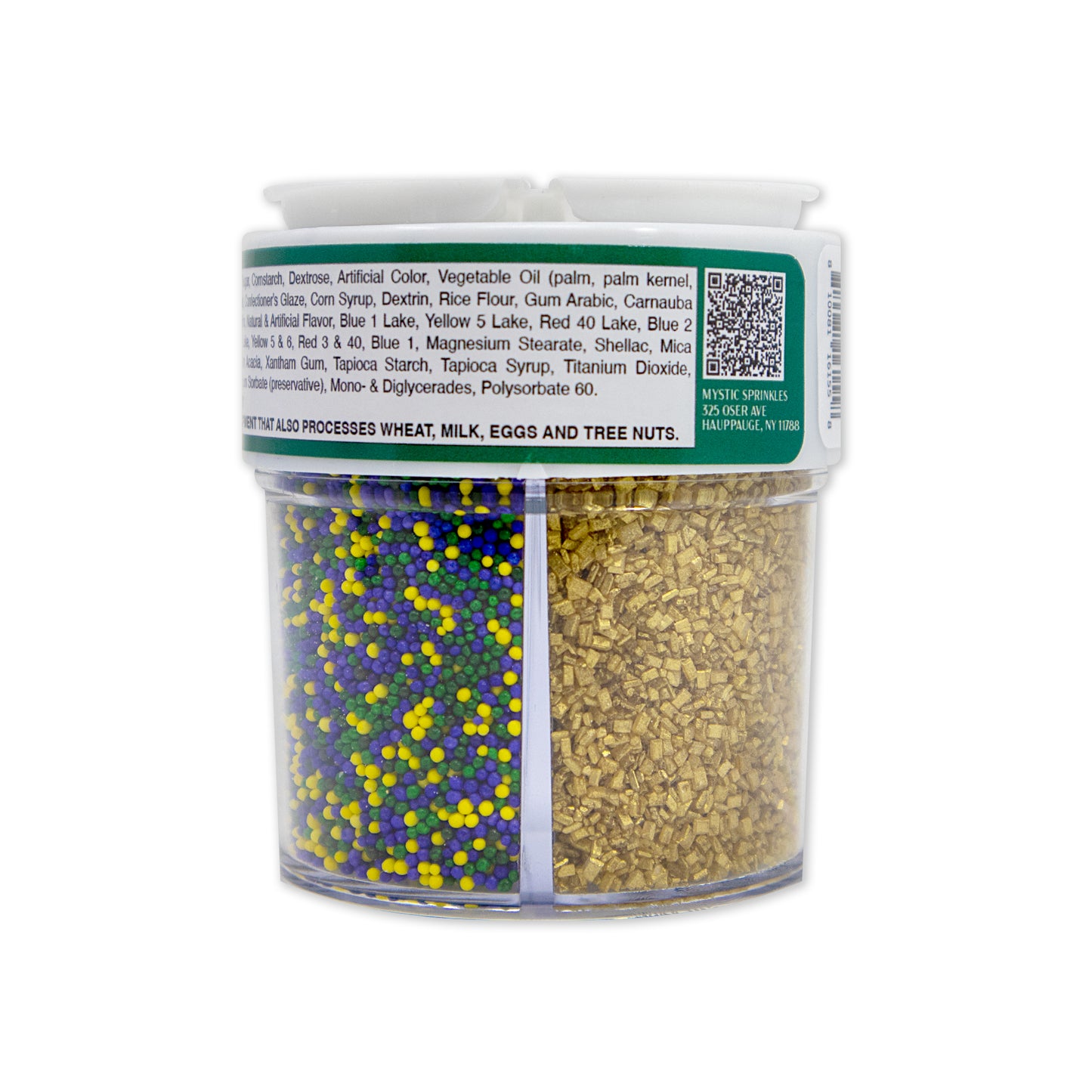 Load image into Gallery viewer, King Bacchus Mardi Gras Petite Sprinkle Assortment 4.05oz
