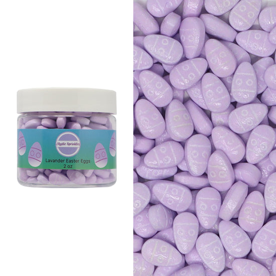 Candy Shapes Lavender Easter Eggs 2oz