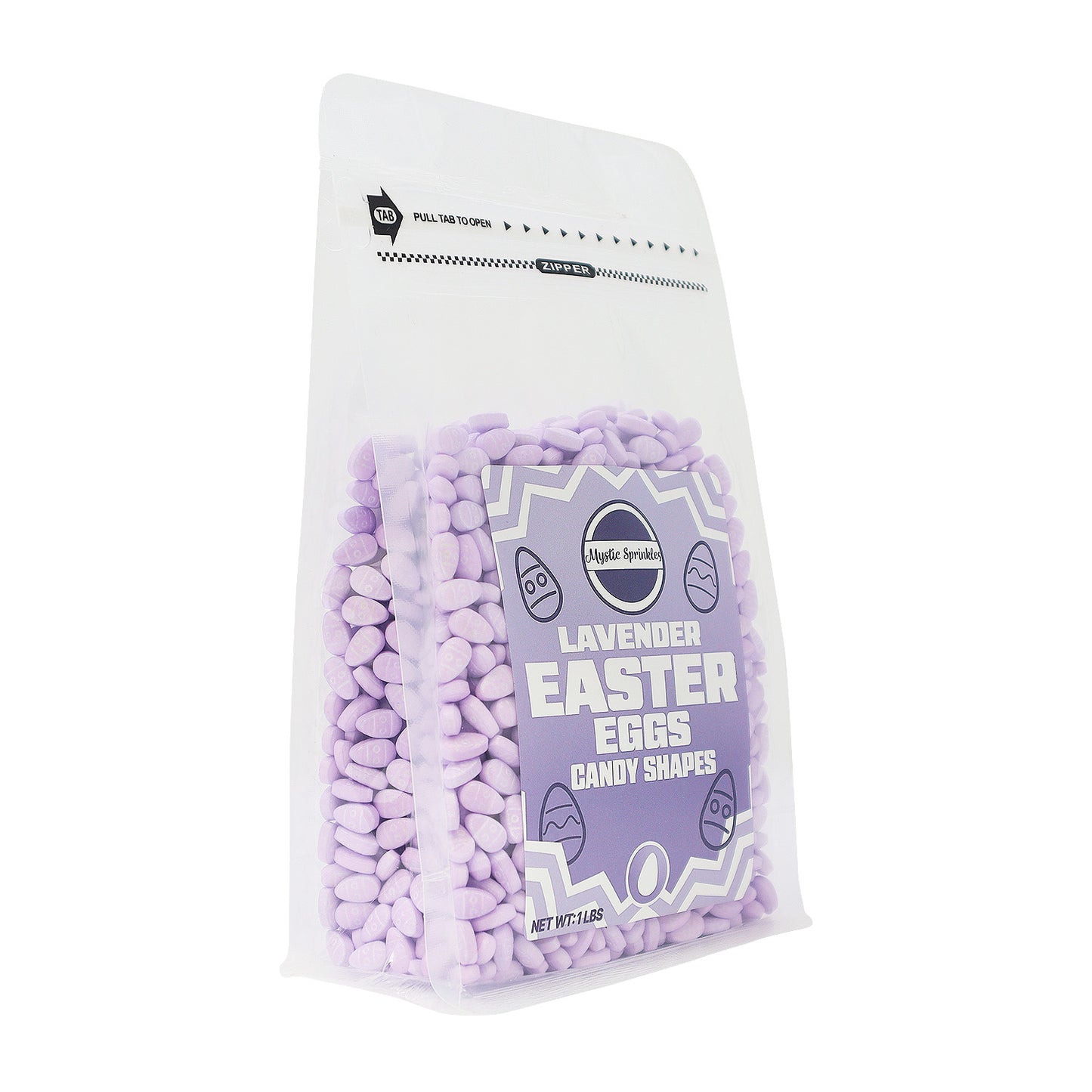 Candy Shapes Lavender Easter Eggs 2oz