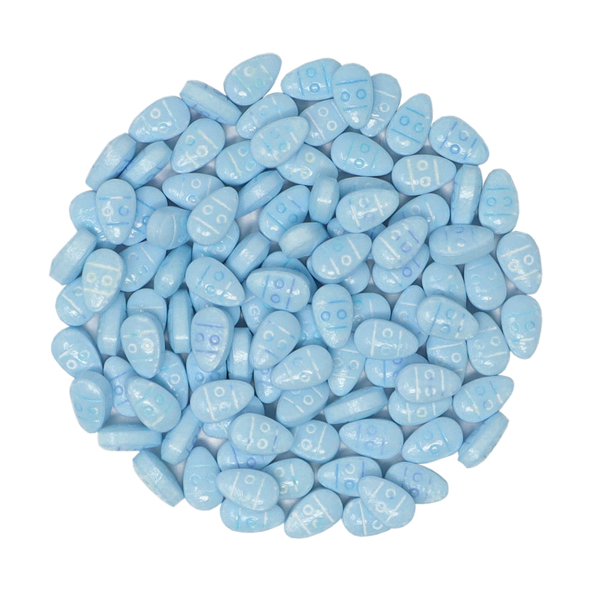 Candy Shapes Blue Easter Eggs 2oz